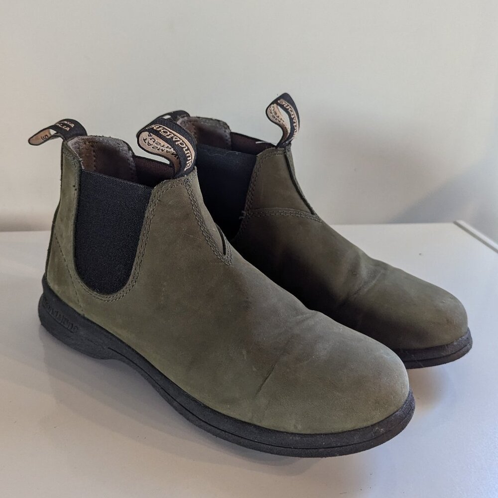 Blundstone Active Boot Olive Suede Women's AU5/US8